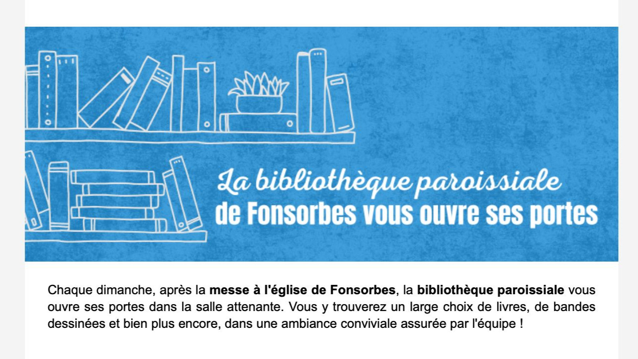 Bibliothèque paroissiale